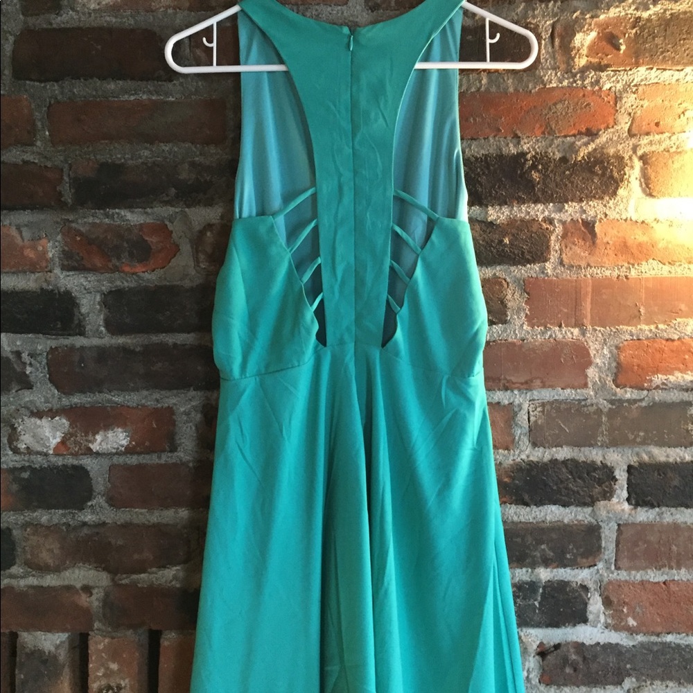 Teal Dress